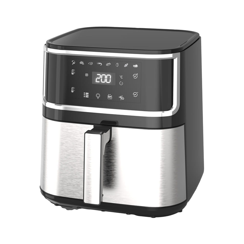 LCD Fryer à air en acier inoxydable non visible
