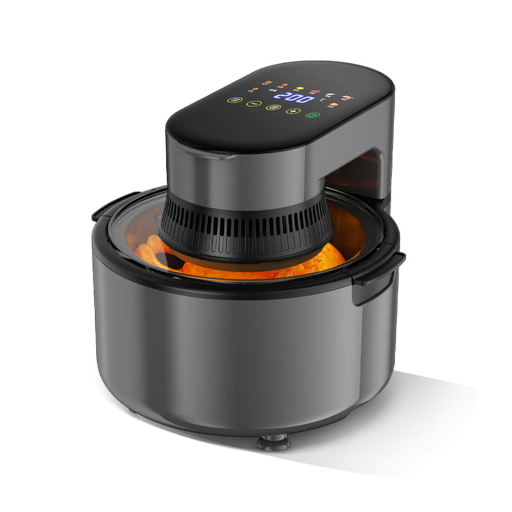 5L Kitchen LCD Air Fryer avec poignée anti-scalding